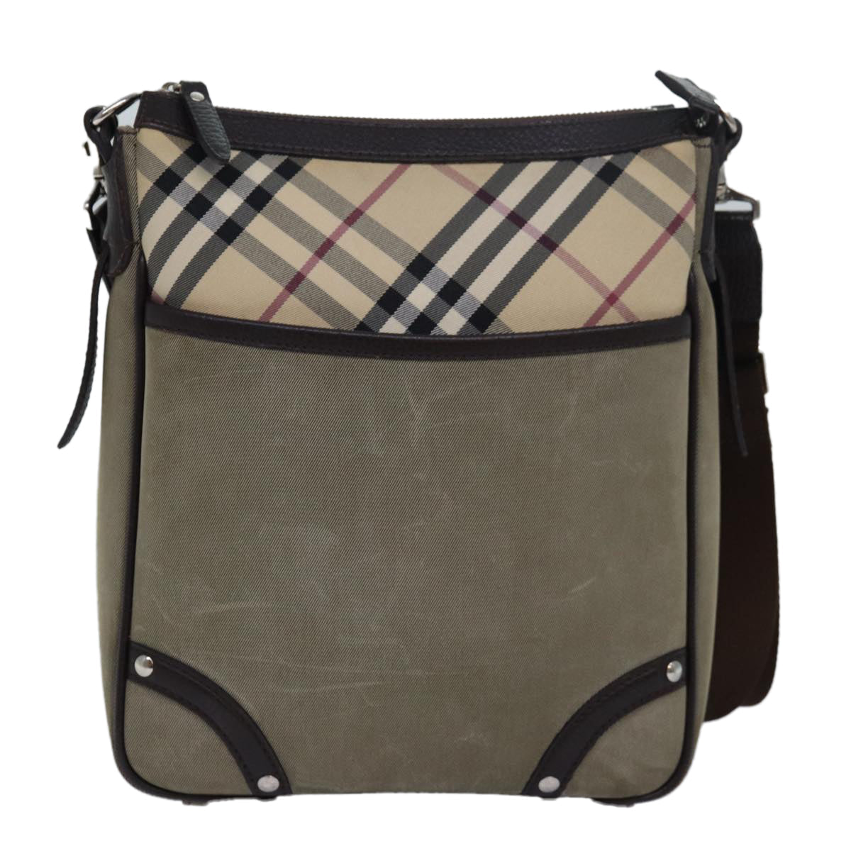 Luxury Burberry Nova Check Shoulder Bag