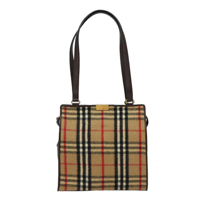 Luxury Burberry Nova Check Shoulder Bag