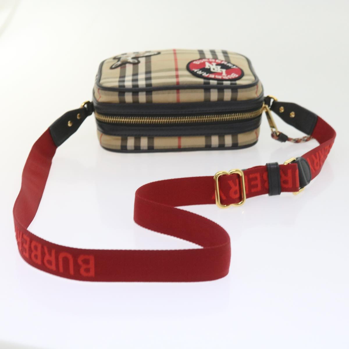Luxury Burberry Nova Check Shoulder Bag