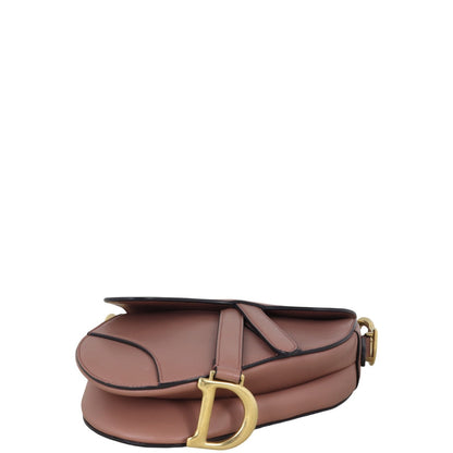 Dior Saddle Bag Mini with Embroidered Strap