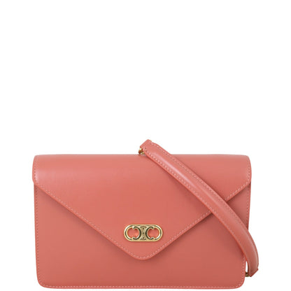 Celine Triomphe Maillon Wallet on Chain