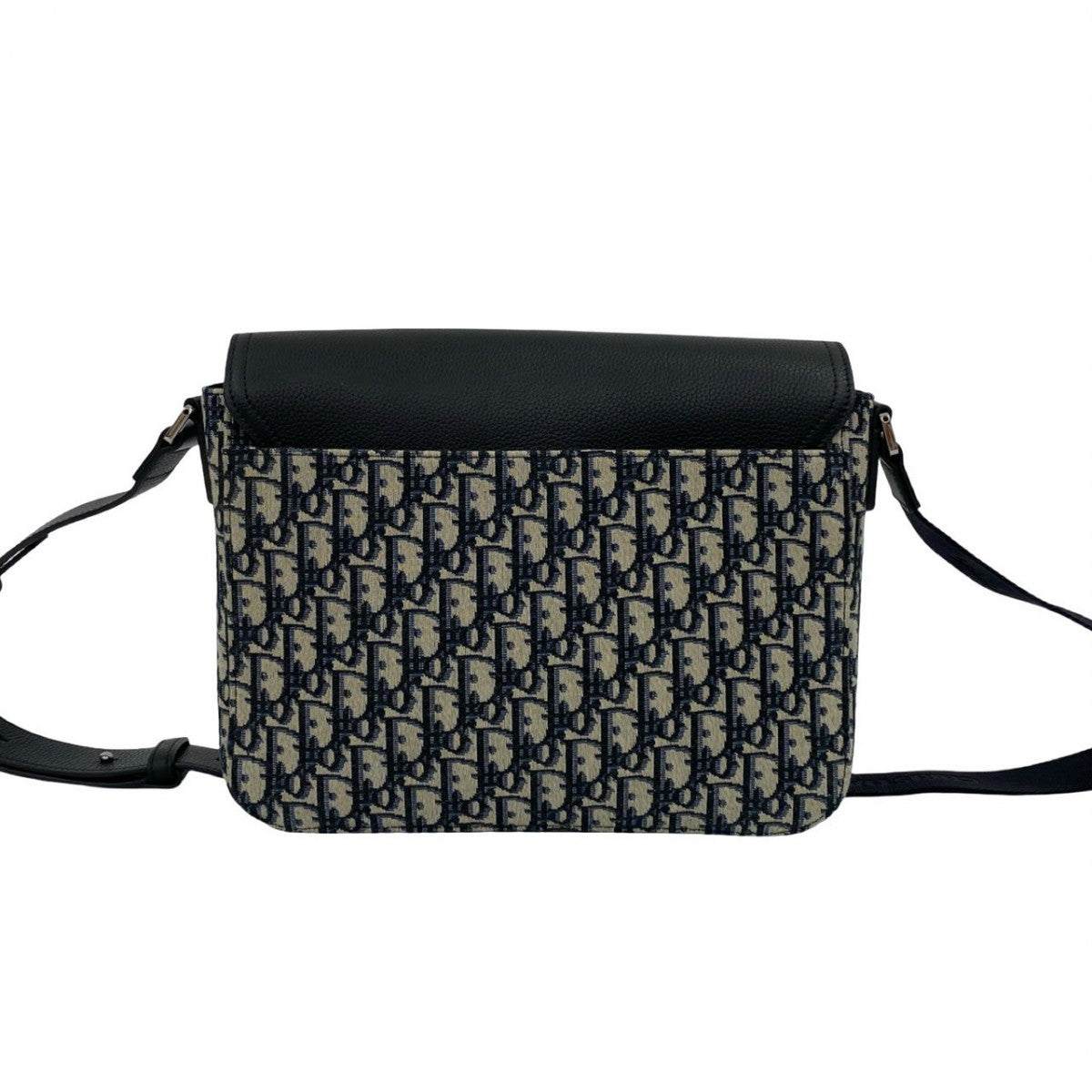 Dior Shoulder Bag canvas black Saddle Messenger Bag
