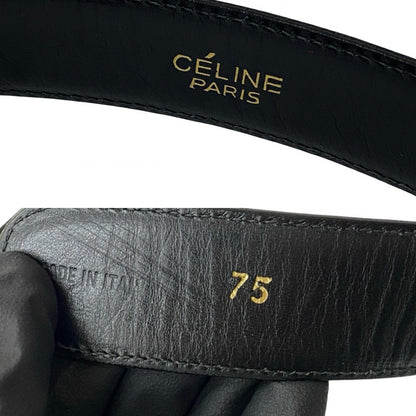CELINE belt leather black