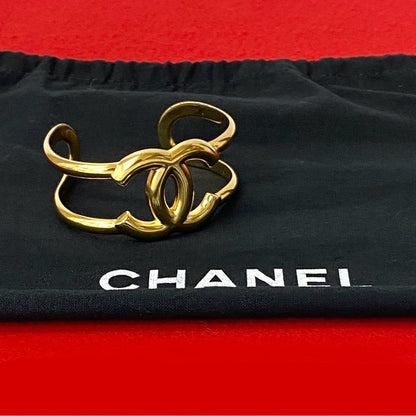 CHANEL Bangle Gold Plated gold