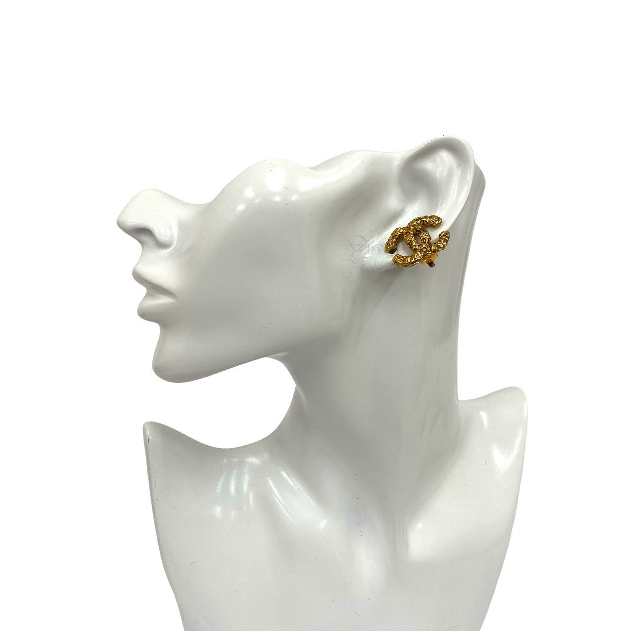 CHANEL Earring Gold Plated gold
