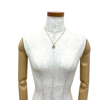 CHANEL Necklace Gold Plated gold