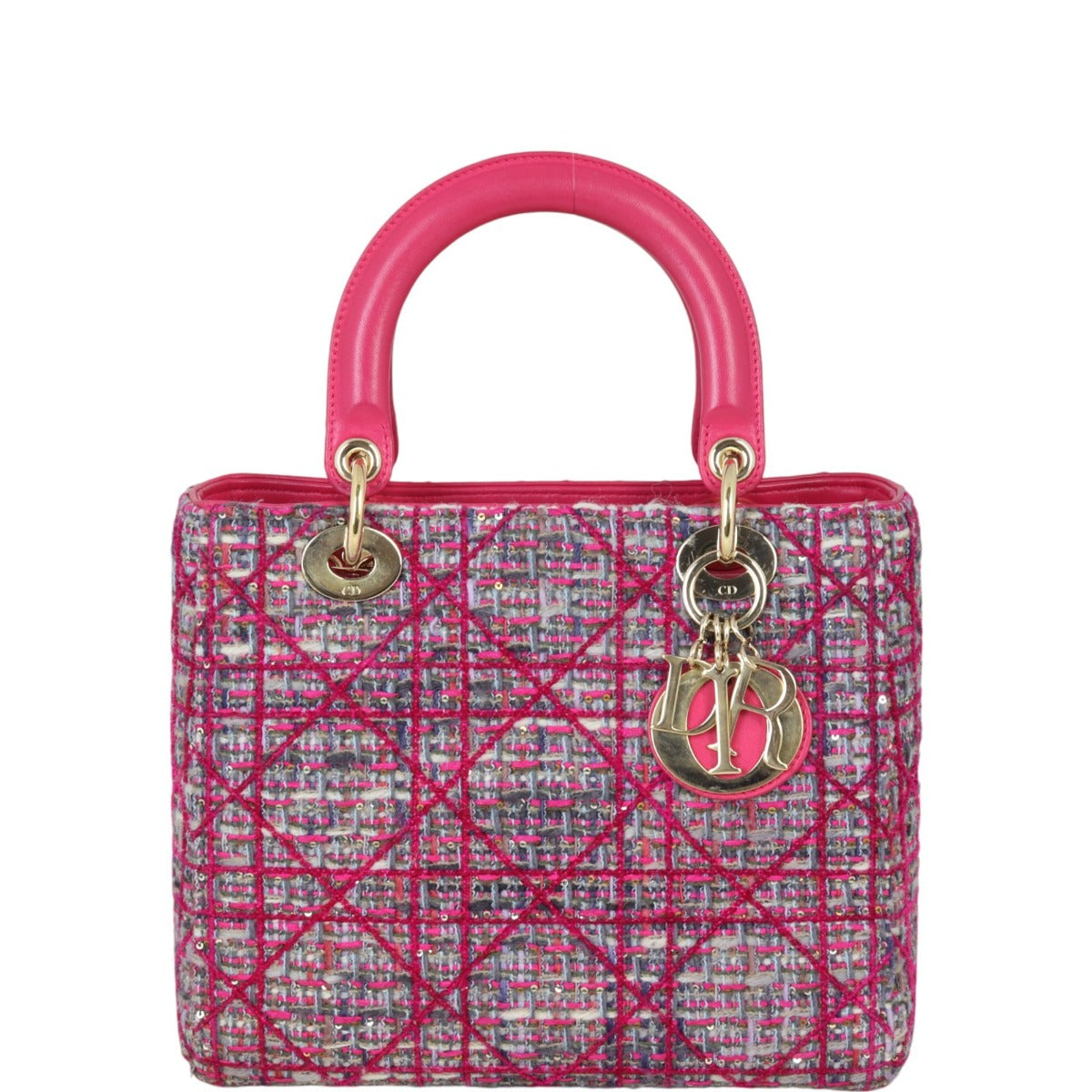 Dior Lady Dior Medium Tweed