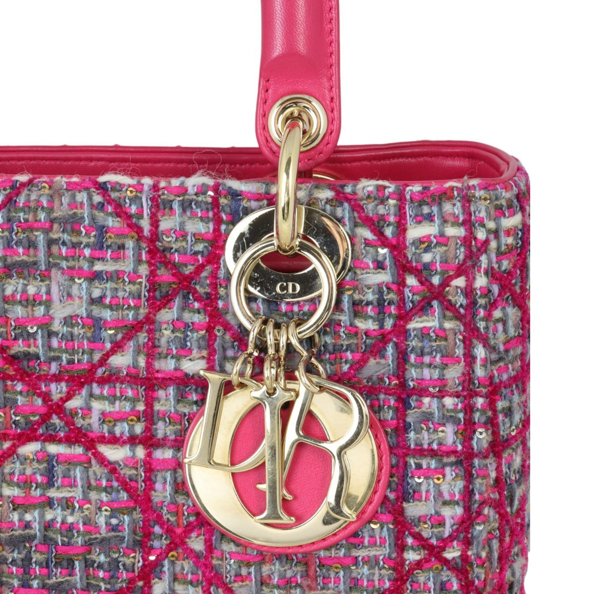 Dior Lady Dior Medium Tweed