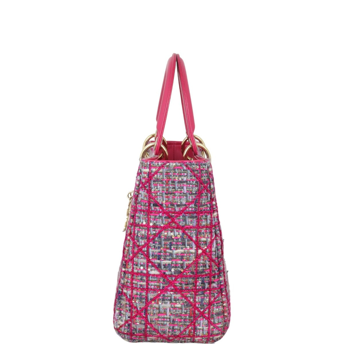 Dior Lady Dior Medium Tweed
