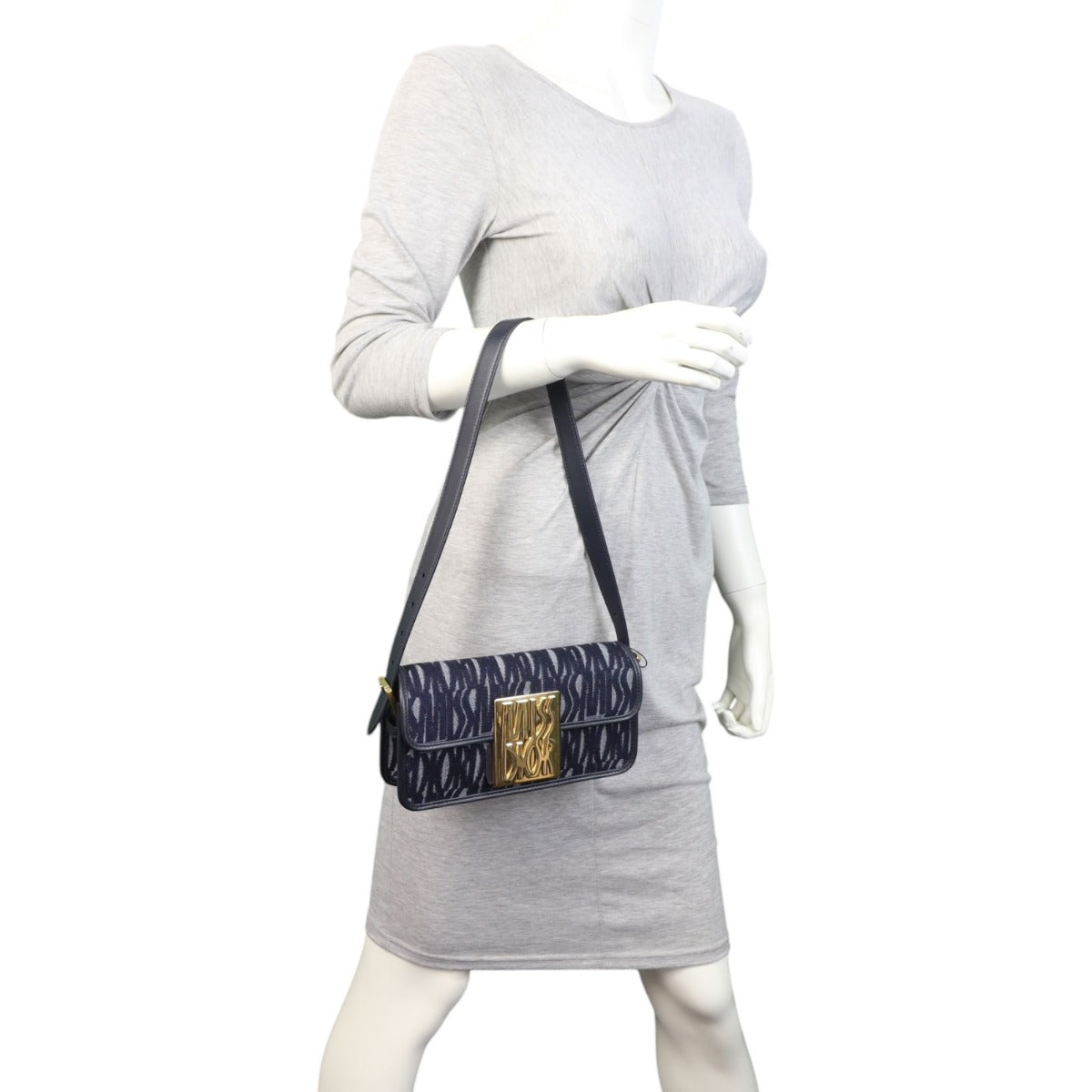 Dior Miss Dior Denim Flap Bag