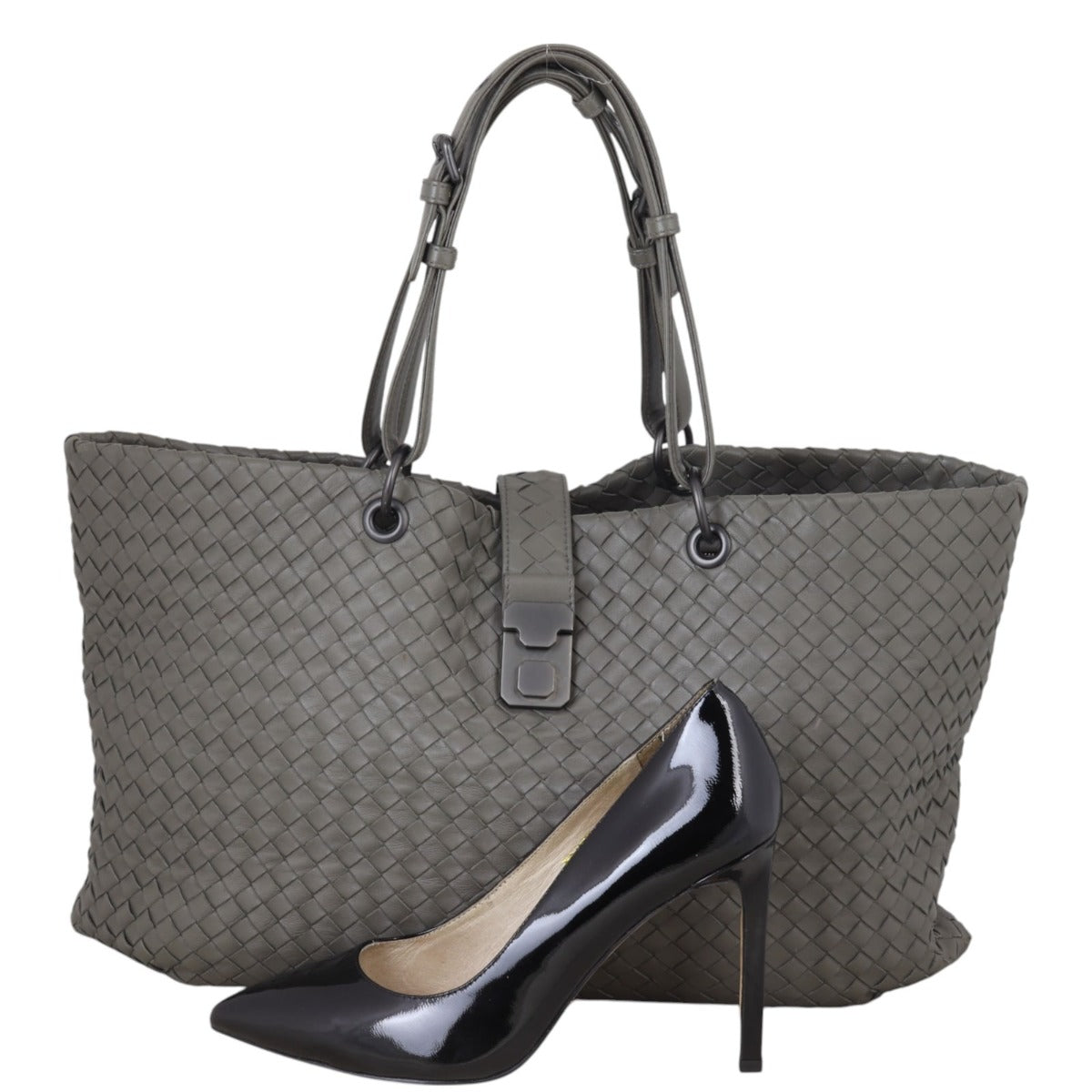 Bottega Veneta Intrecciato Capri Tote