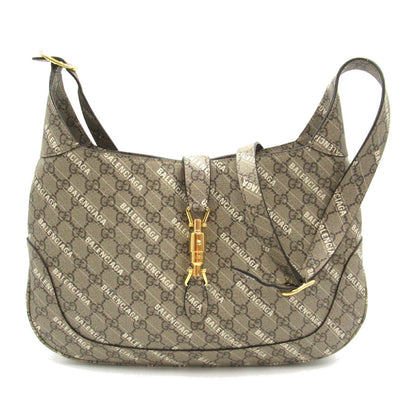 Gucci x Luxury Balenciaga Trending 2025 Shoulder Bag Brown PVC Canvas