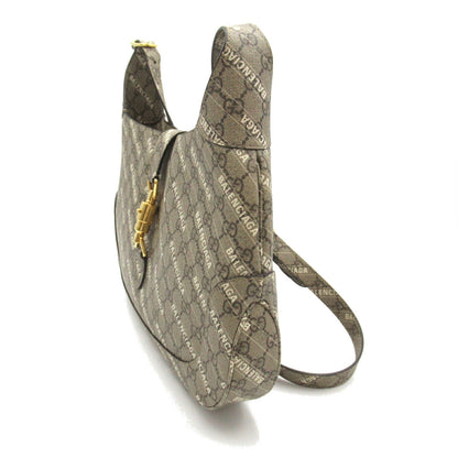 Gucci x Luxury Balenciaga Trending 2025 Shoulder Bag Brown PVC Canvas