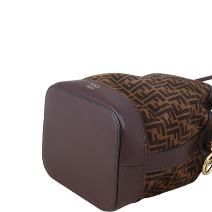 Fendi Mon Tresor Suede Mini Bucket Bag