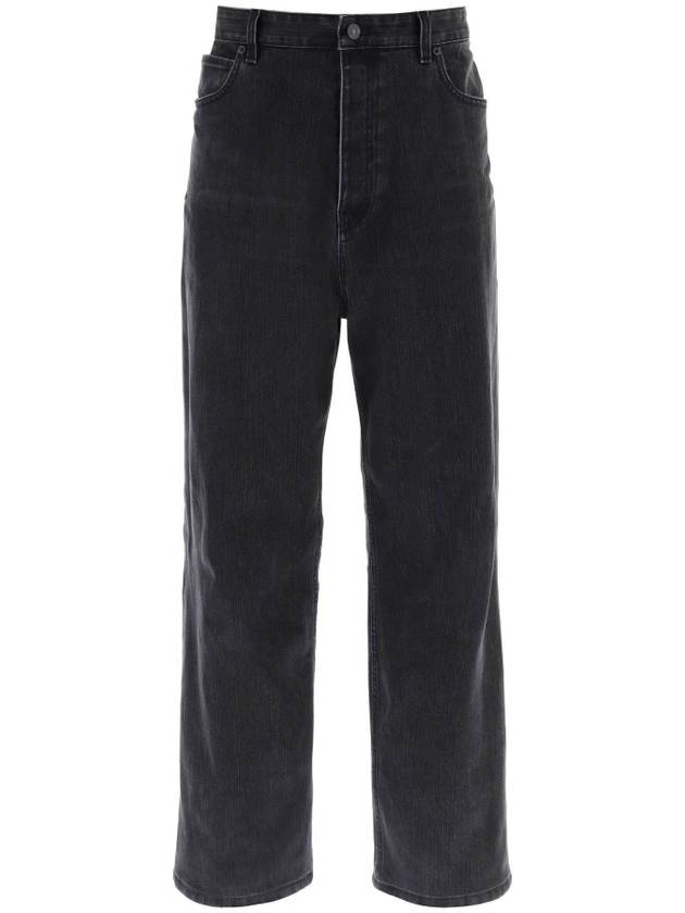 Luxury Balenciaga Trending 2025 Washed Skiwear Jeans Grey