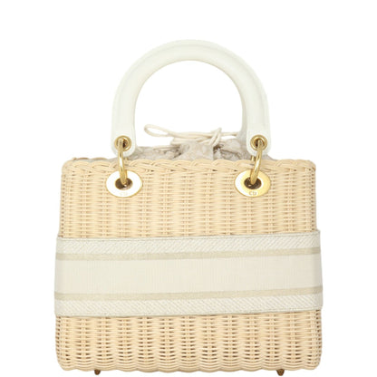 Dior Lady Dior Wicker Oblique Medium
