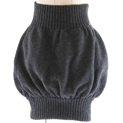 CHANEL skirt P33485K00877 cashmere gray Women 38