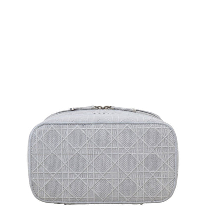 Dior D-Lite Cannage Canvas Vanity Case