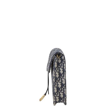 Dior Vertical Saddle Pouch Oblique
