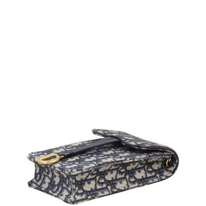 Dior Vertical Saddle Pouch Oblique
