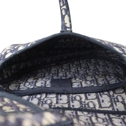 Dior Saddle Bag Oblique with Embroidered Strap