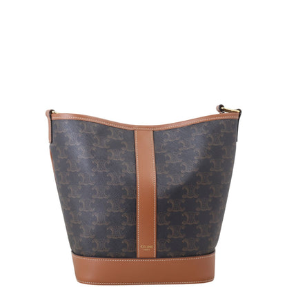 Celine Triomphe Bucket Bag Small