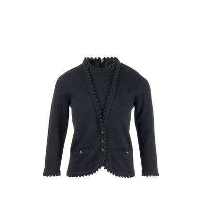 Chanel size 36 cashmere pullover black