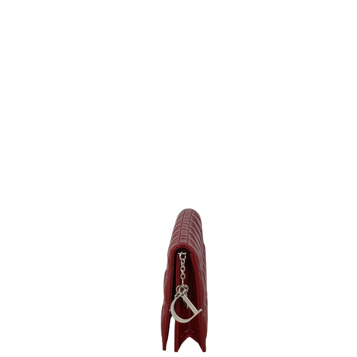 Dior Lady Dior Patent Cannage Pouch