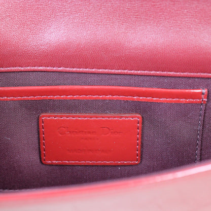 Dior Lady Dior Patent Cannage Pouch