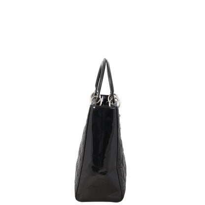 Dior Lady Dior Large Patent