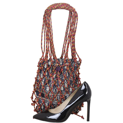 Dior Net Bucket Bag Oblique