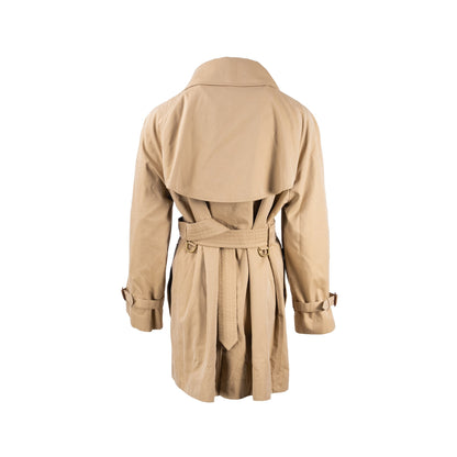Burberry Size 10 Mid-Length Trench Coat Beige