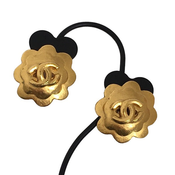 CHANEL Earring Gold Plated gold Earring 96P Women