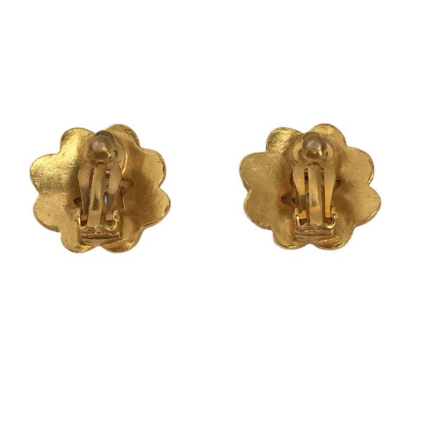 CHANEL Earring Gold Plated gold Earring 96P Women