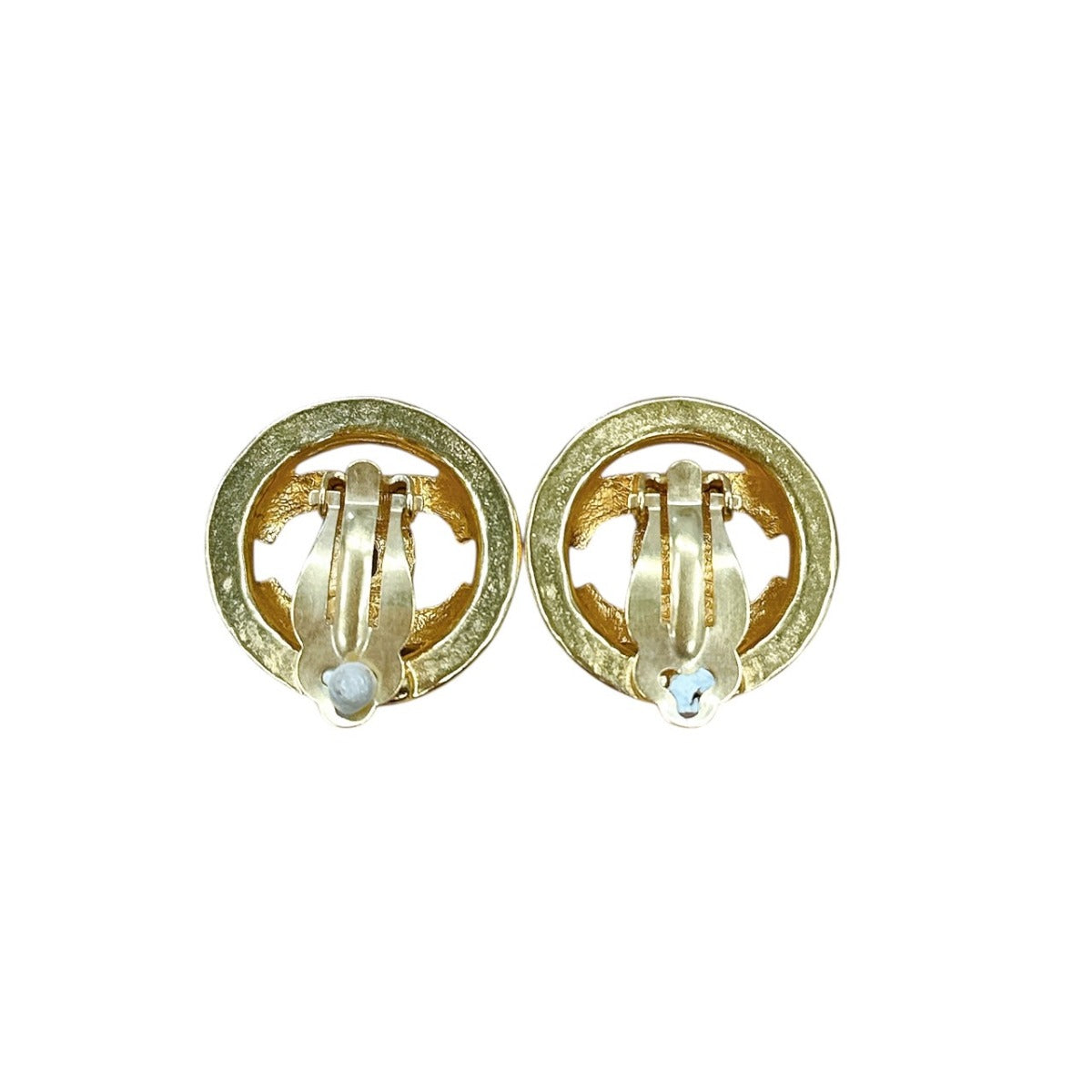 CHANEL Earring metal gold Earring vintage 94P COCO Mark Women