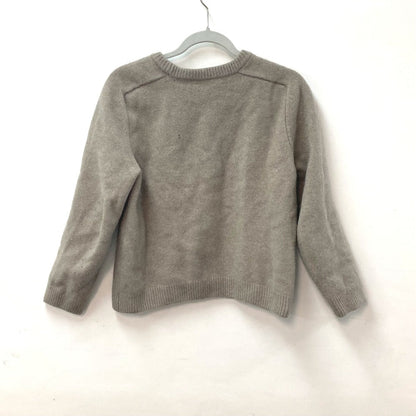 CELINE sweater Wool / cashmere beige Macadam Triomphe Women XXL