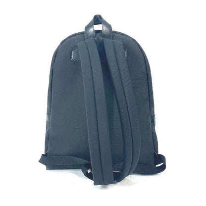 CELINE Backpack Canvas leather black triomphe logo mens