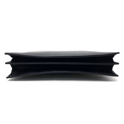 CELINE Clutch bag leather black Spring / Summer 2015 Tricolor Pocket Medium Clutch Women