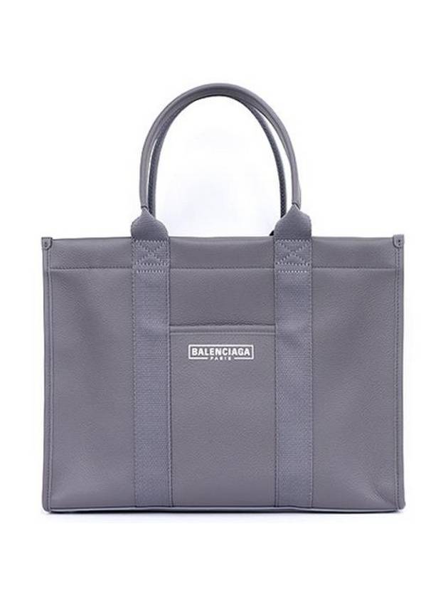 Luxury Balenciaga Trending 2025 Hardware Medium Grain Calfskin Tote Bag Dark Grey