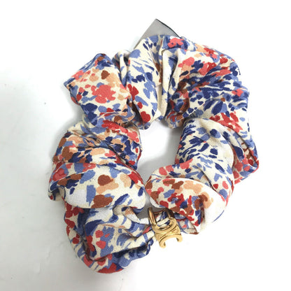CELINE hair accessory silk Red Triomphe Women