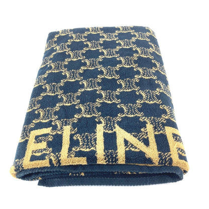 CELINE towel 29GAC115P cotton beige Bath towel Interior Throw Blanket triomphe logo