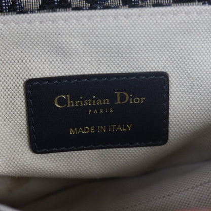 Dior Saddle Bag Mini Oblique with Embroidered Strap