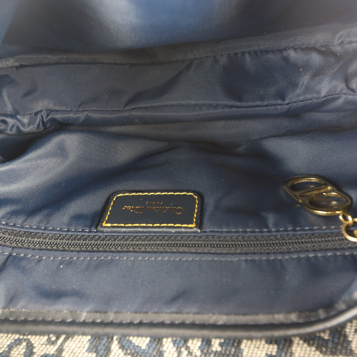 Dior Vintage Double Saddle Bag Oblique