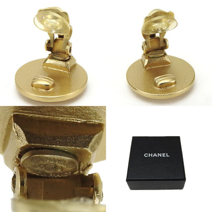 CHANEL Earring metal gold Women