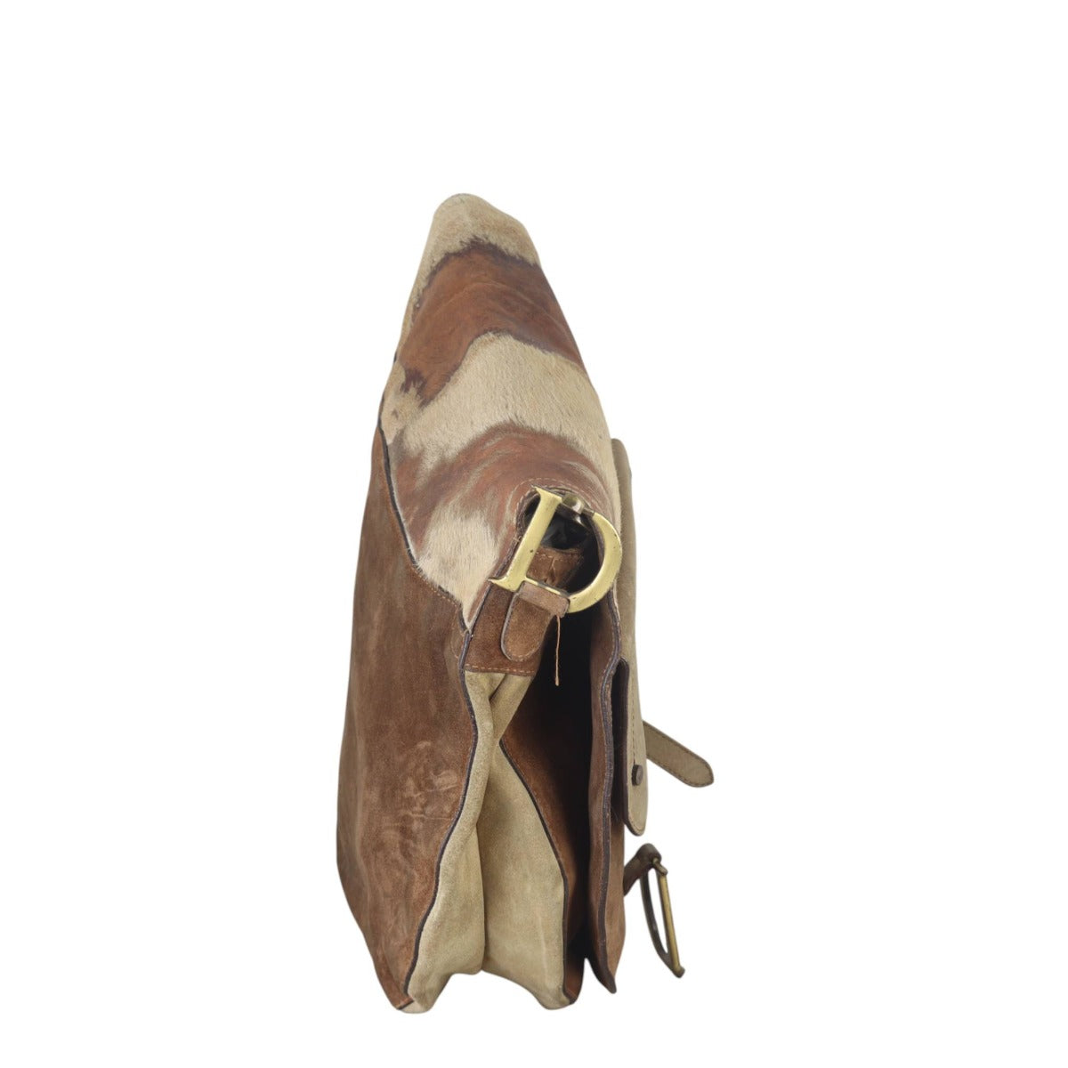 Dior Baudrier Saddle Bag Ponyhair