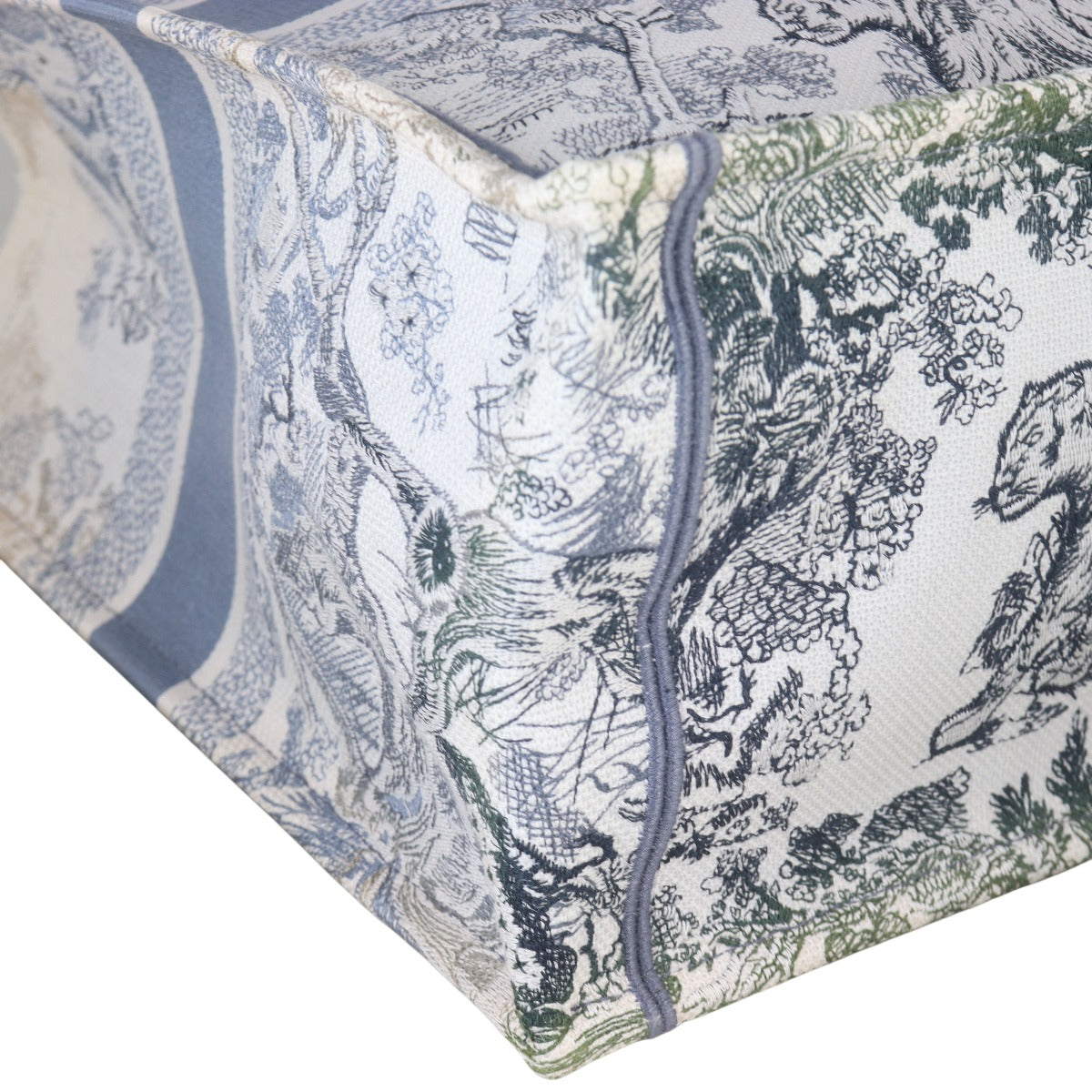 Dior Book Tote Large Toile de Jouy