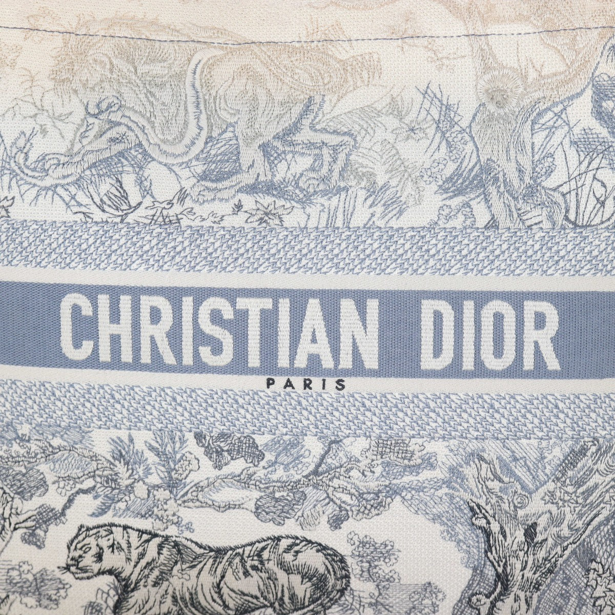 Dior Book Tote Large Toile de Jouy