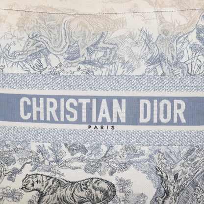 Dior Book Tote Large Toile de Jouy