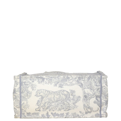 Dior Book Tote Medium Toile de Jouy Reverse