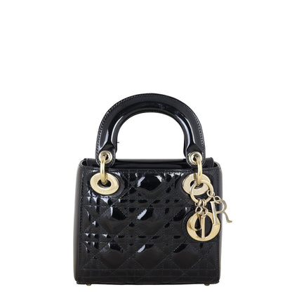 Dior Lady Dior Mini Patent